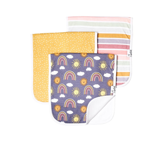Copper Pearl Burp Cloth Set - Hope