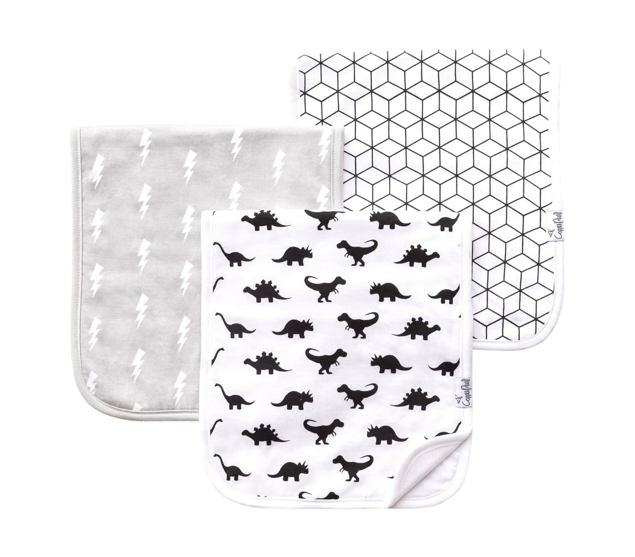 Copper Pearl Burp Cloth Set - Wild