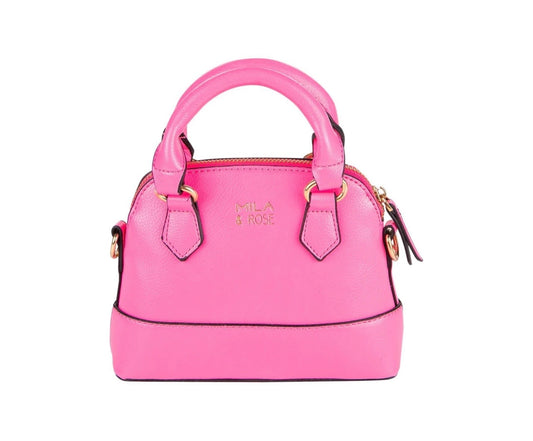 Mila Crossbody Purse - Neon Pink