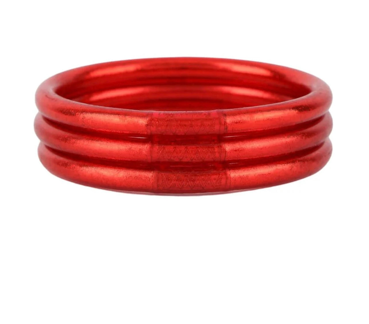 Budhagirl All Weather Bangles - Red