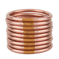 Load image into Gallery viewer, Budhagirl Rose Gold All Weather Bangles
